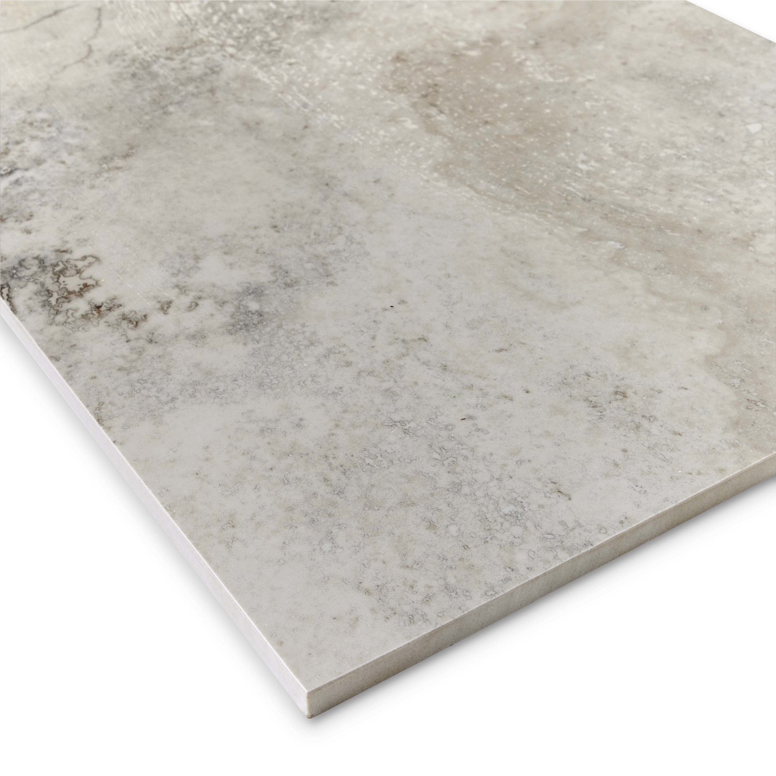 Cruz Bay Studio MKT61152 Tufo – 12″ x 24″ Rectangle Floor and – Grey Polished