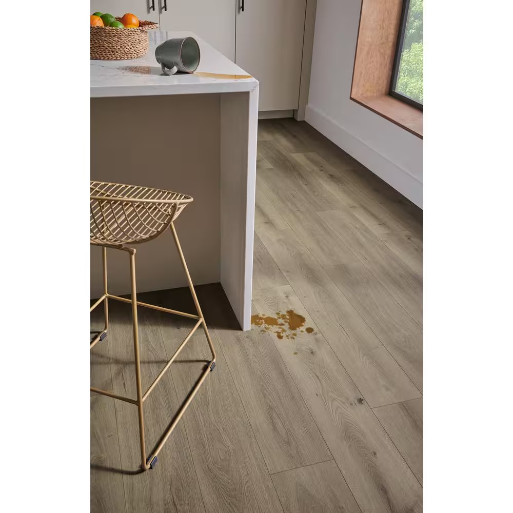 XP+ Stone Haven Oak 10 Mm T X 7.4 In. W Waterproof Laminate Wood Flooring (24.5