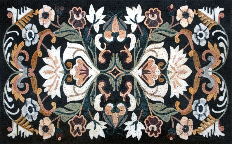 SQUARE SHAPE RUG | Masterpiece Carpet For Home Decoration | Attractive mosaic