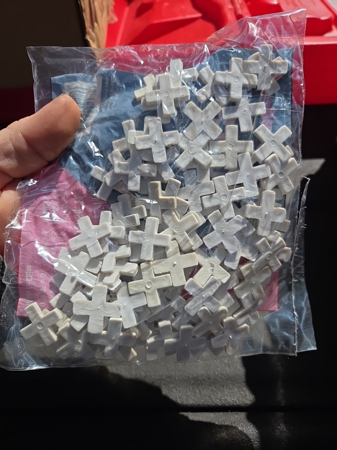 Qty:1000 RED DEVIL 1/4″ TILE SPACERS #2988 + Type Thin For Ceramic Porcelain Etc