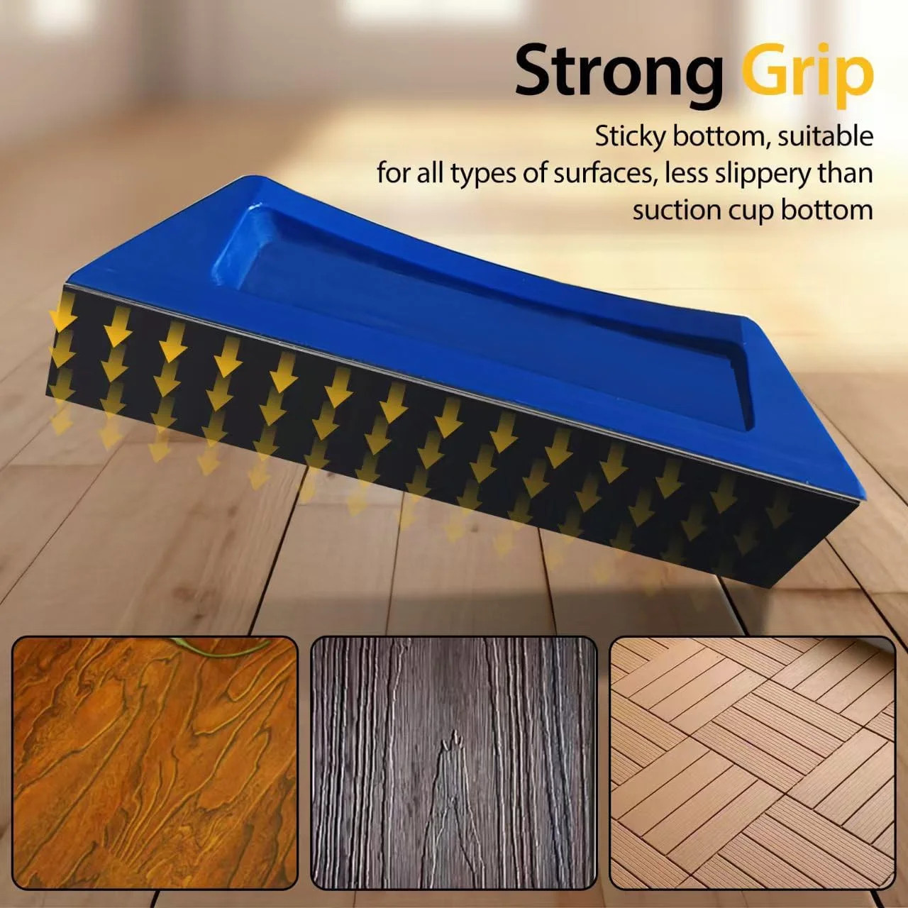 Floor Gap Fixer Tool – Easy Plank Grabber with Mallet & Washable Pads, Quick Flo