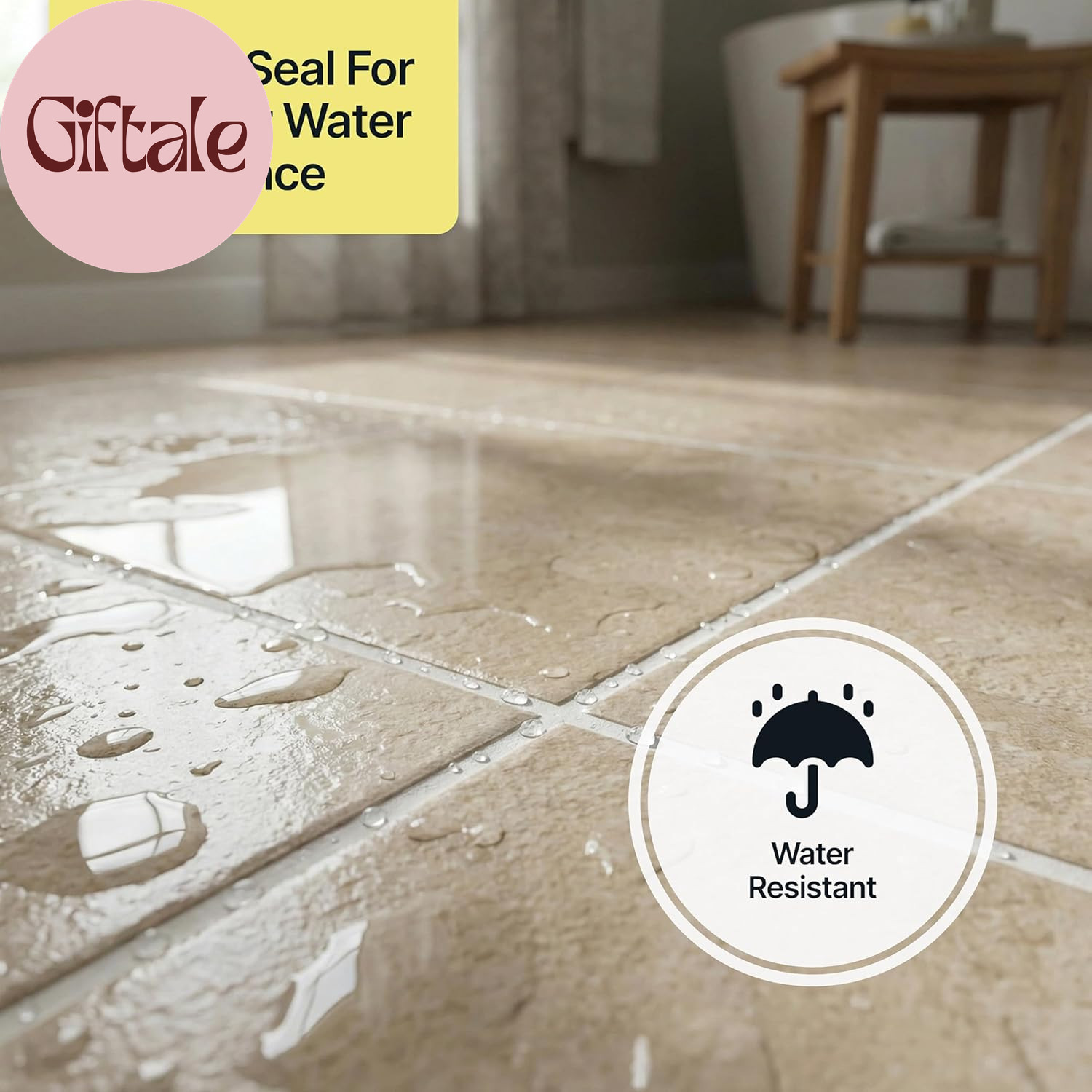 Bright White Grout Reviver Kit | Ready Mixed Grout Repair 400G / 210Ml with 4 Pi