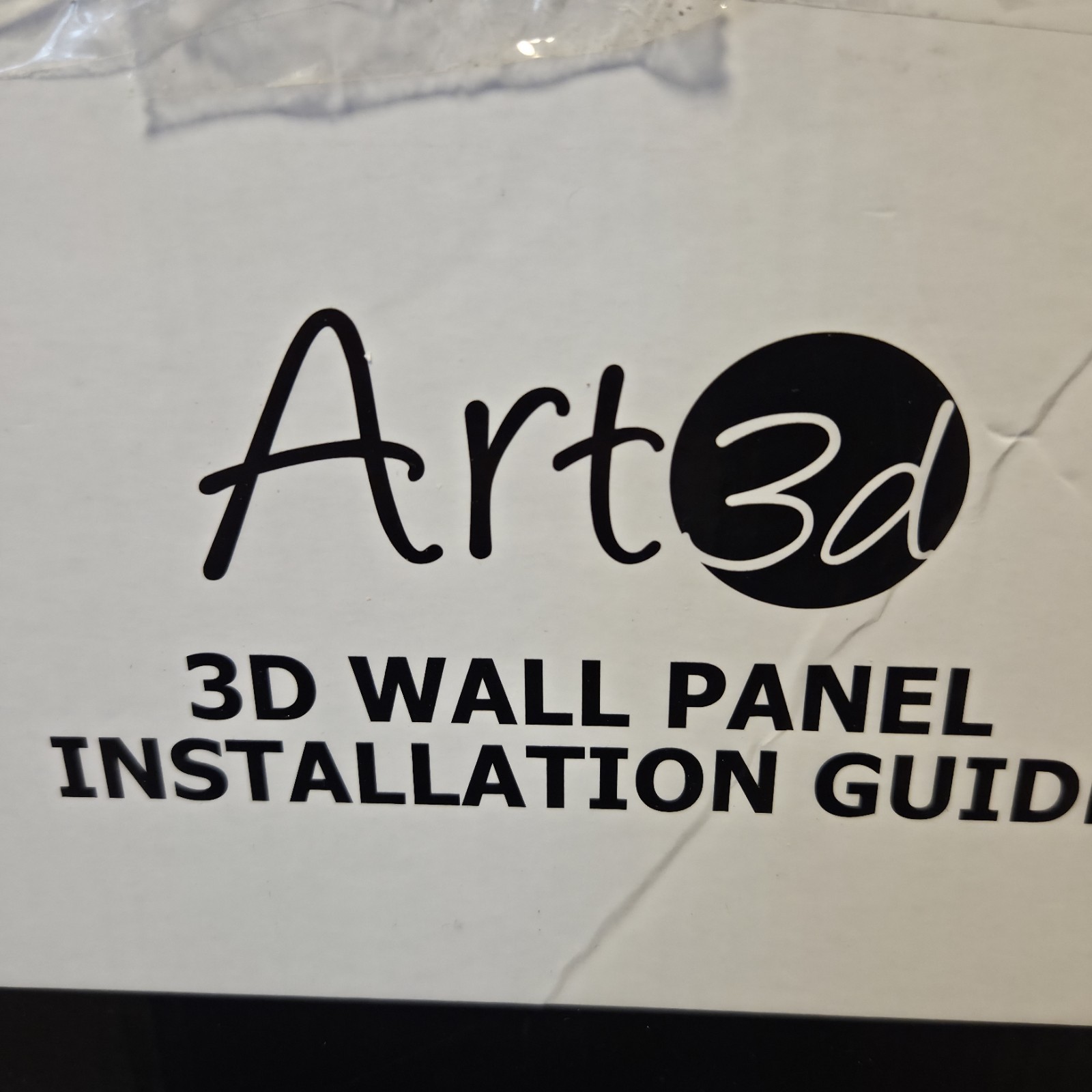 Art3d 3D Wall Panels Black Slat Fluted PVC Textured Tile Backsplash Accent Wall
