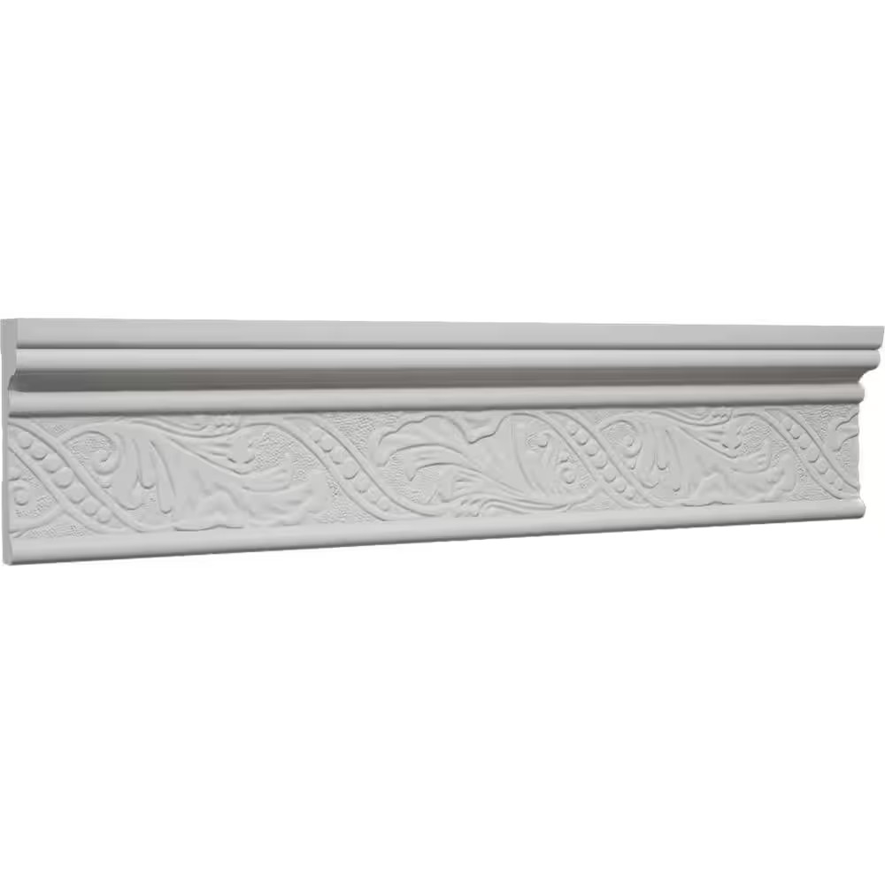 6702 11/16 In. X 3-1/2 In. X 8 Ft. PVC Composite White Casing Molding