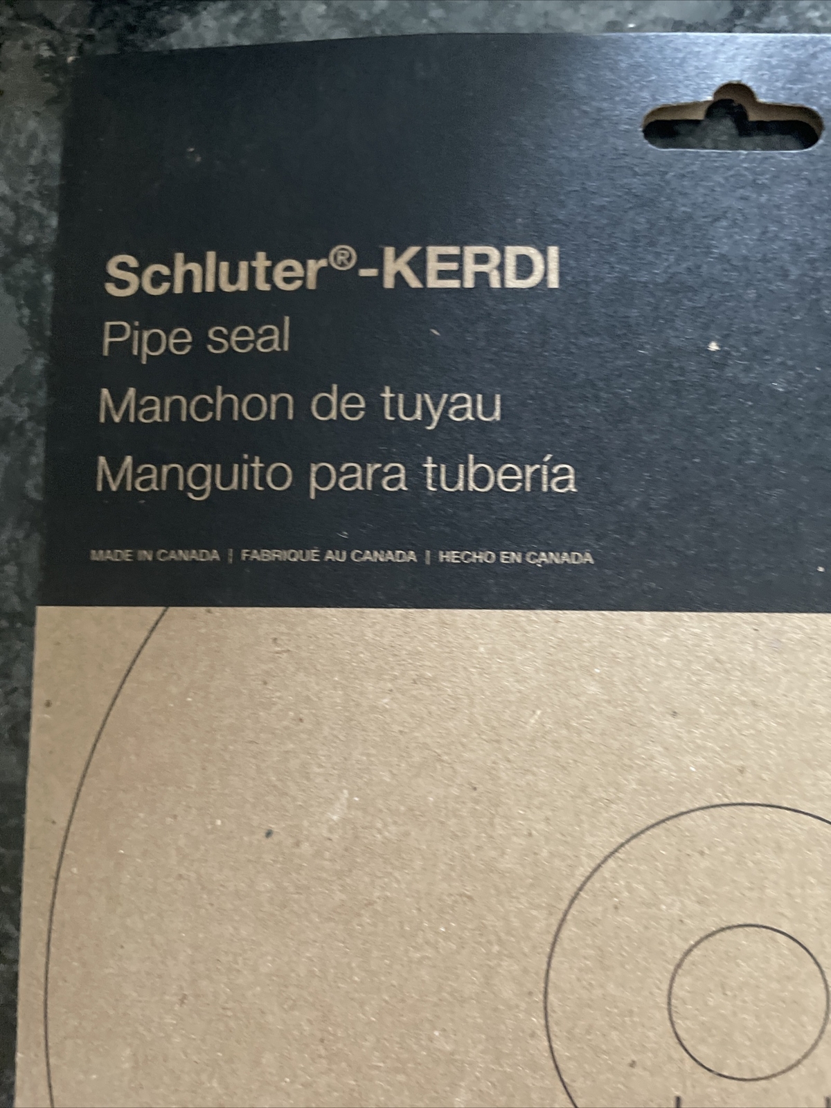 ⭐️Schluter Kerdi Pipe Seal 3/4″ (20 mm) Brand New Sealed Package