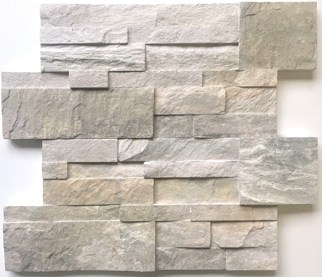 6.75×14 Squarefeet Depot InstaFix (TM) Stone Cladding Quartzite Provence Chateau