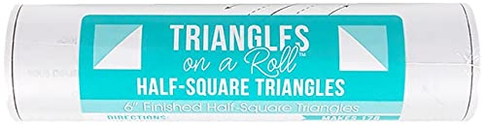 Triangles O na Roll 6in Half Square 50ft