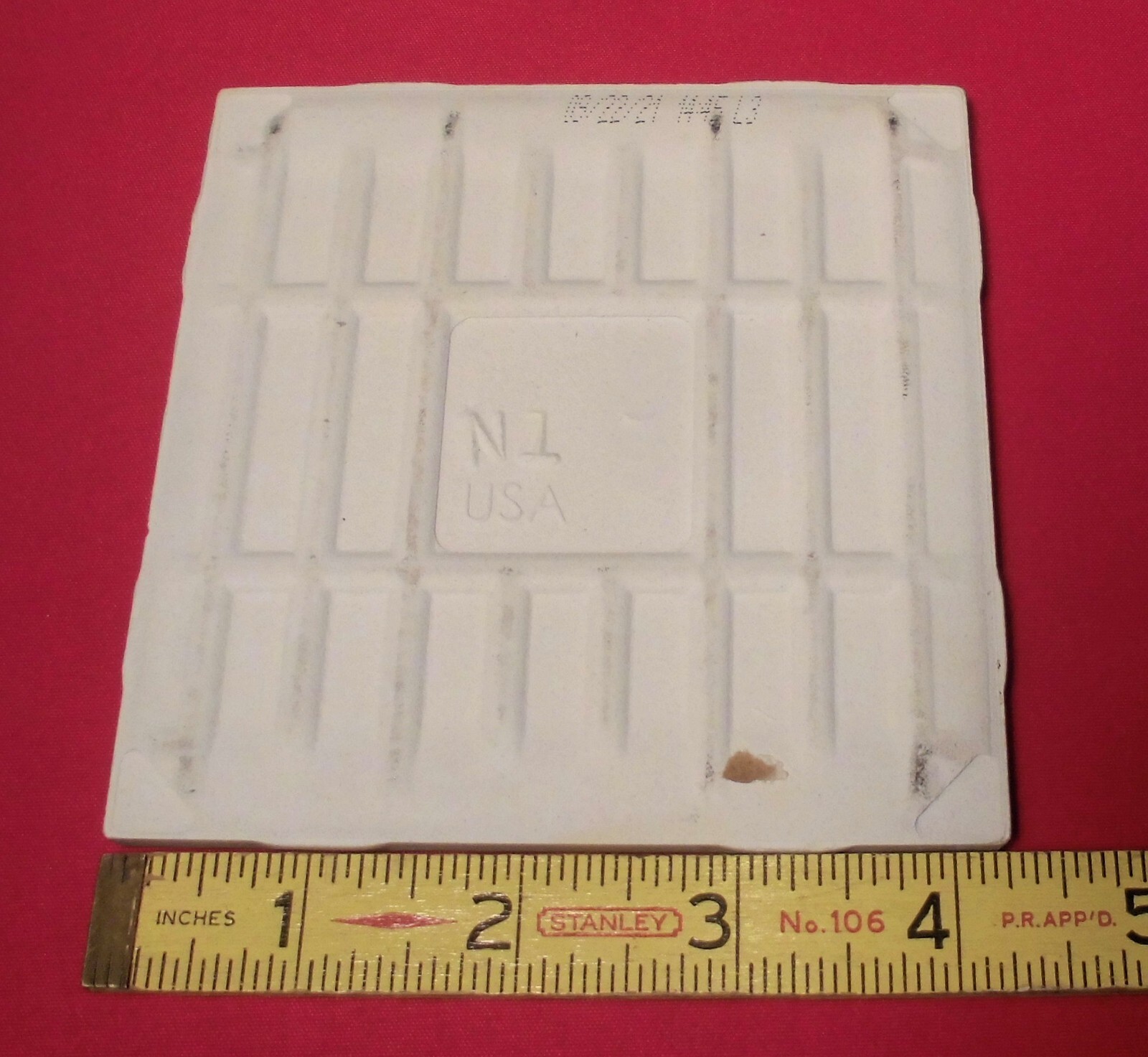 1 pc. Softer Matte Desert Gray: Ceramic Tile by Daltile… 4-1/4″ NEW