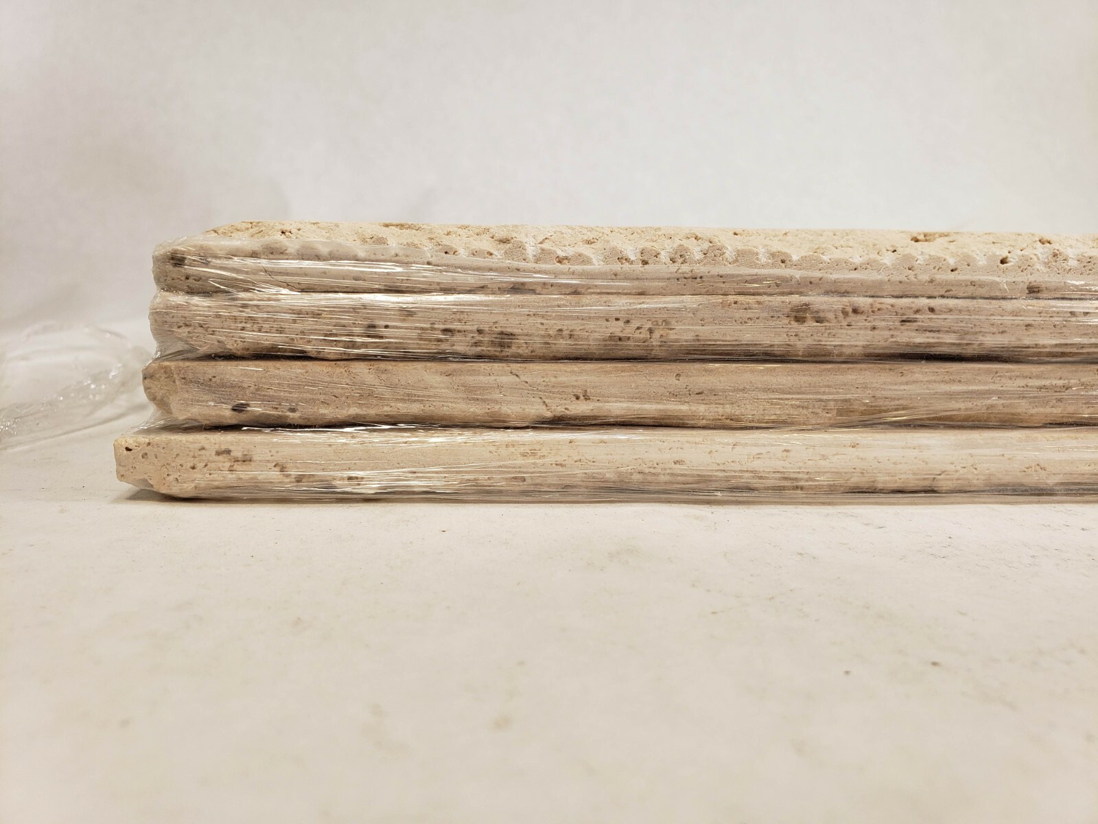 EMSER TRAV CHISELED COFFEE TRAVERTINE, ANTIQUE & TUMBLED CHISELLED 8X16
