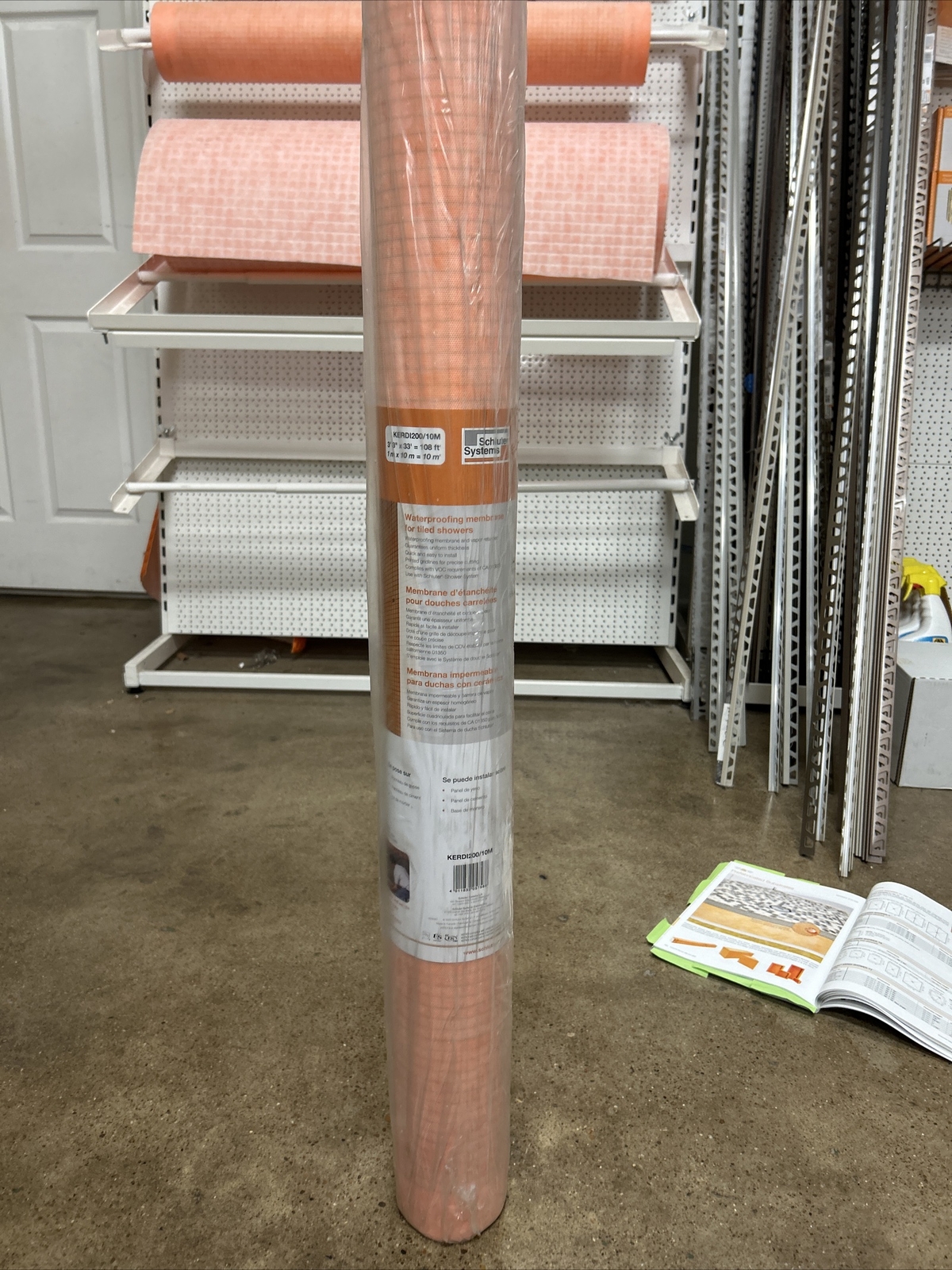 Schluter 108 Sq Ft Waterproofing Membrane