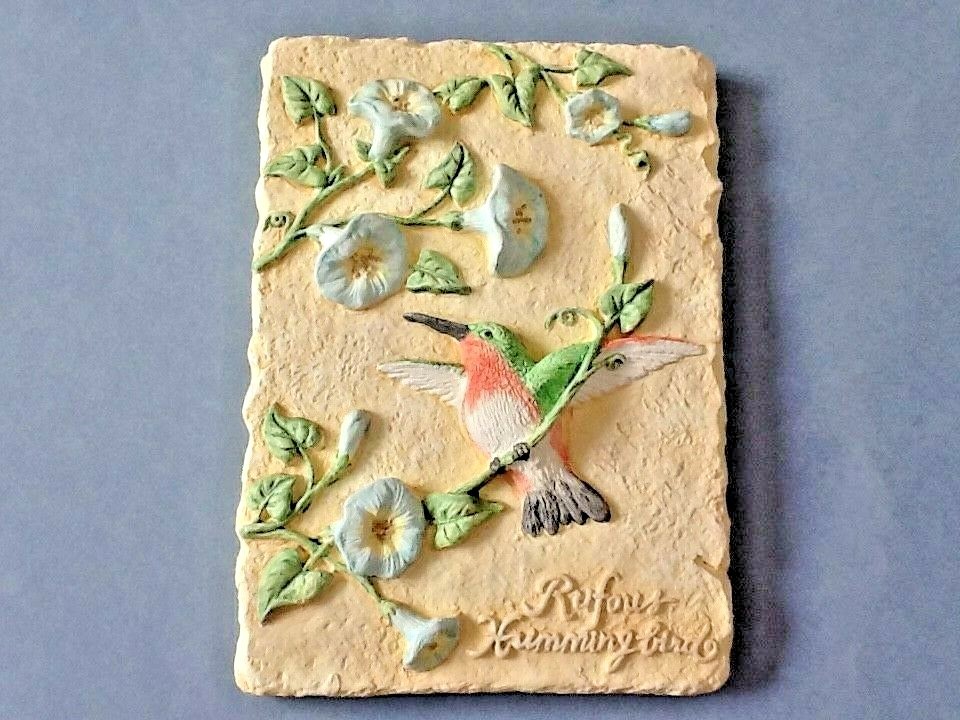 Rufous Hummingbird Decorative Resin Tile