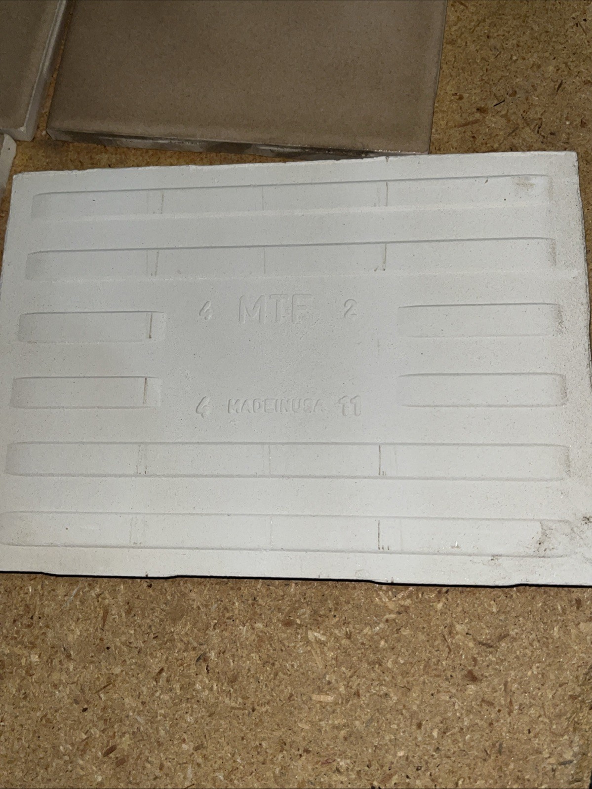 4 Pieces 6” X 4-1/4″ Vintage Ceramic Tile by Monarch Co. #436 Free Ship USA