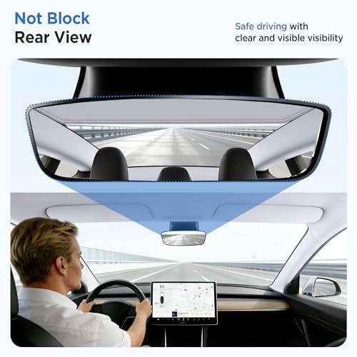 2026 Upgrade Sunshade Roof For Tesla Model 3 Model 3 2022-2026 Beige