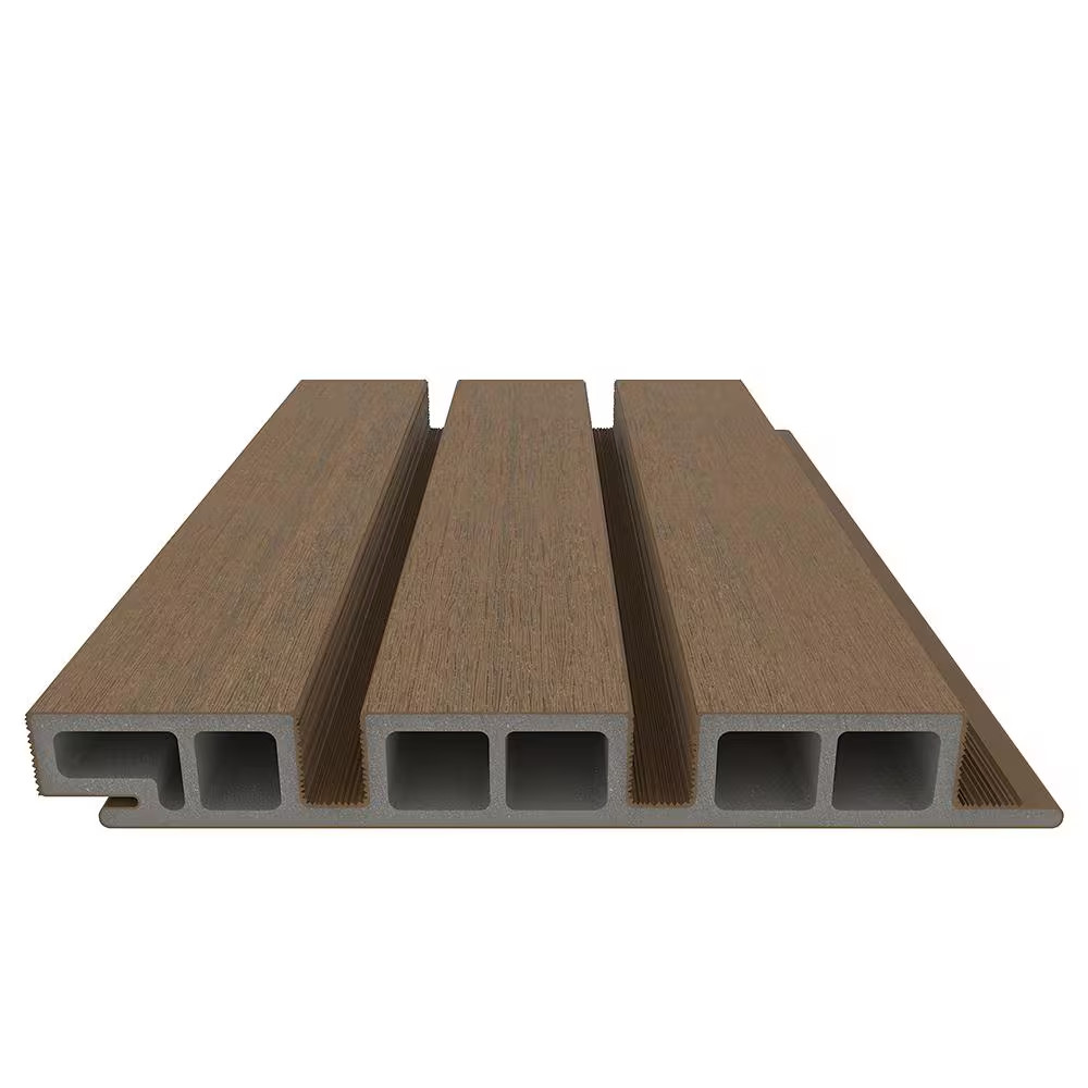European Siding System 7.7 In. X 96 In. Composite Belgian Board Siding in Peruvi