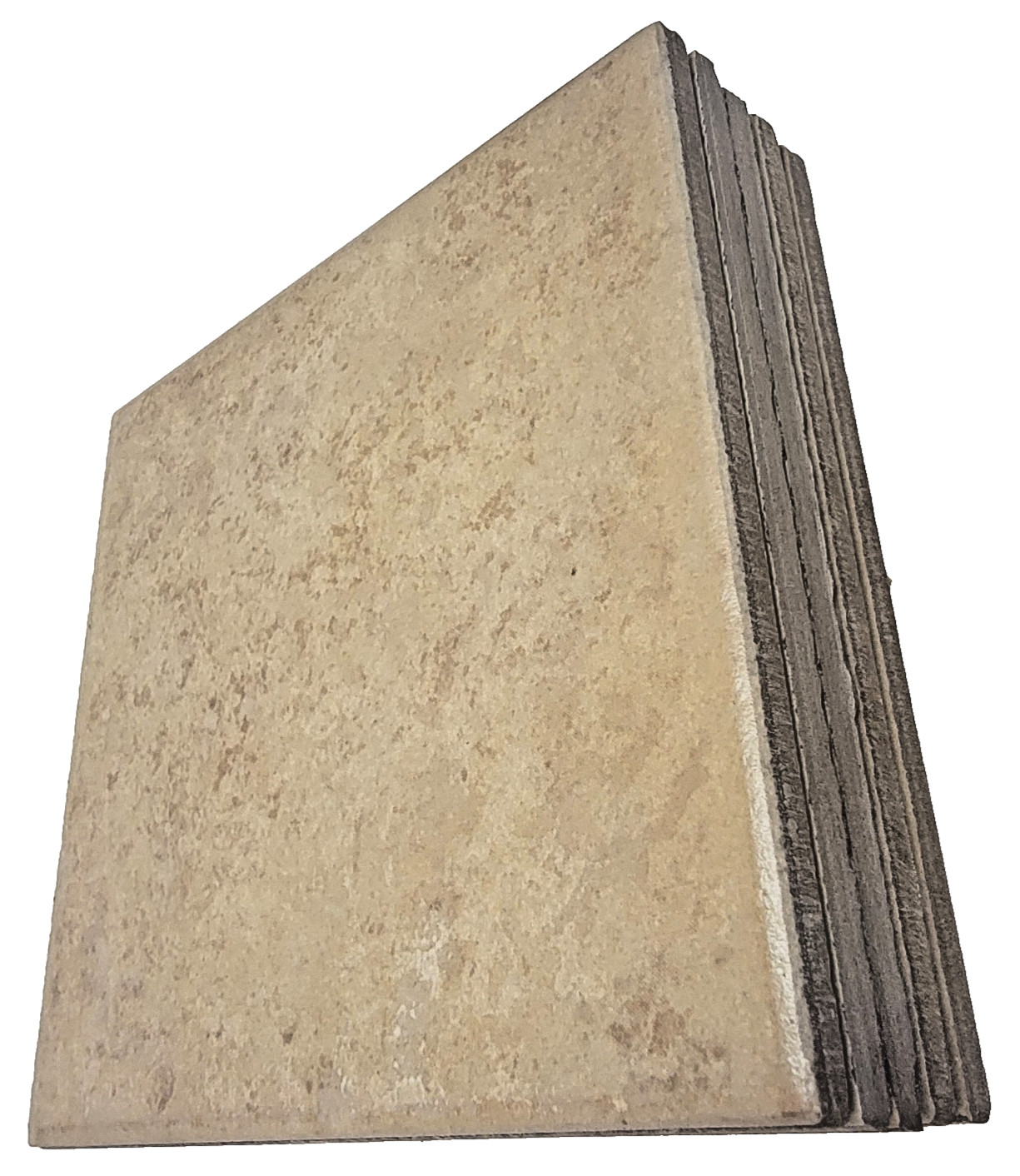 Beige Ceramic Tiles 5.75″ x 5.75″ Rectified Edge (Lot of 5) Smooth Modern Finish