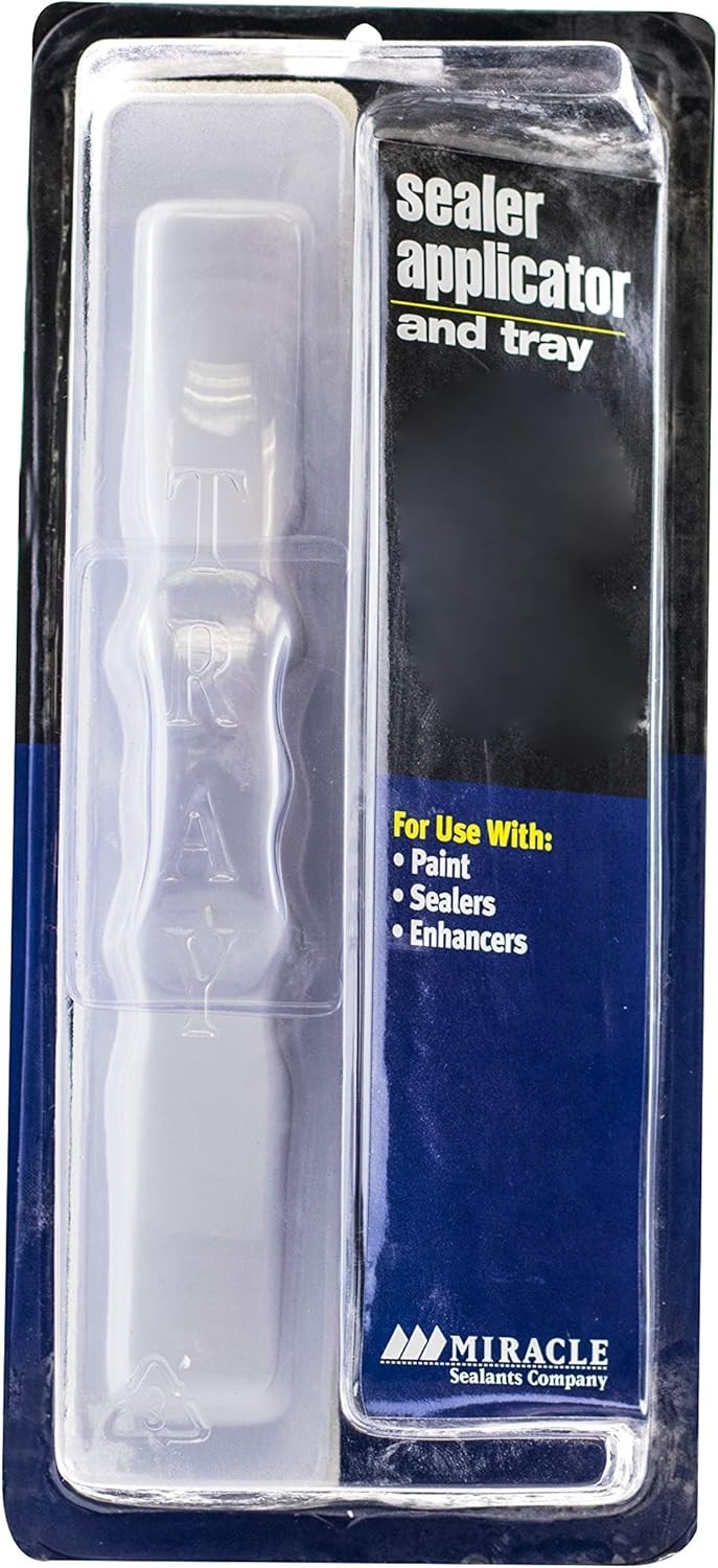 Sealer Applicator Tray Kit for Tile Stone Grout Marble Concrete Easy Apply Fo…
