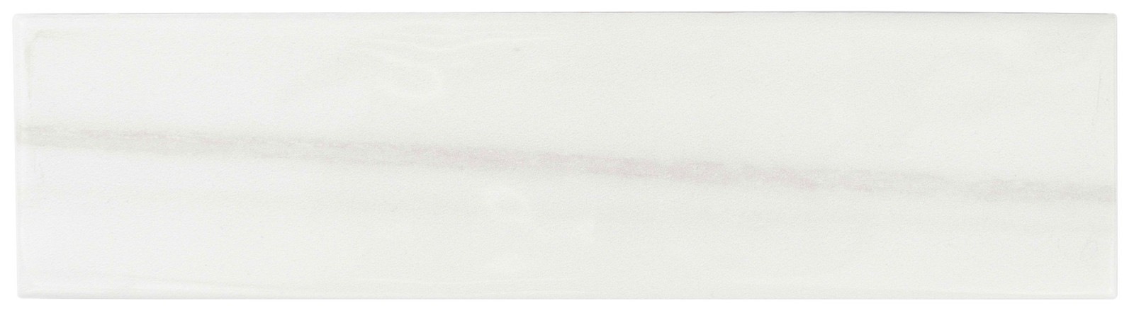 Cruz Bay Studio MKT61087 Alpine – 3″ x 12″ Brick Wall Tile – – Blanc Gloss
