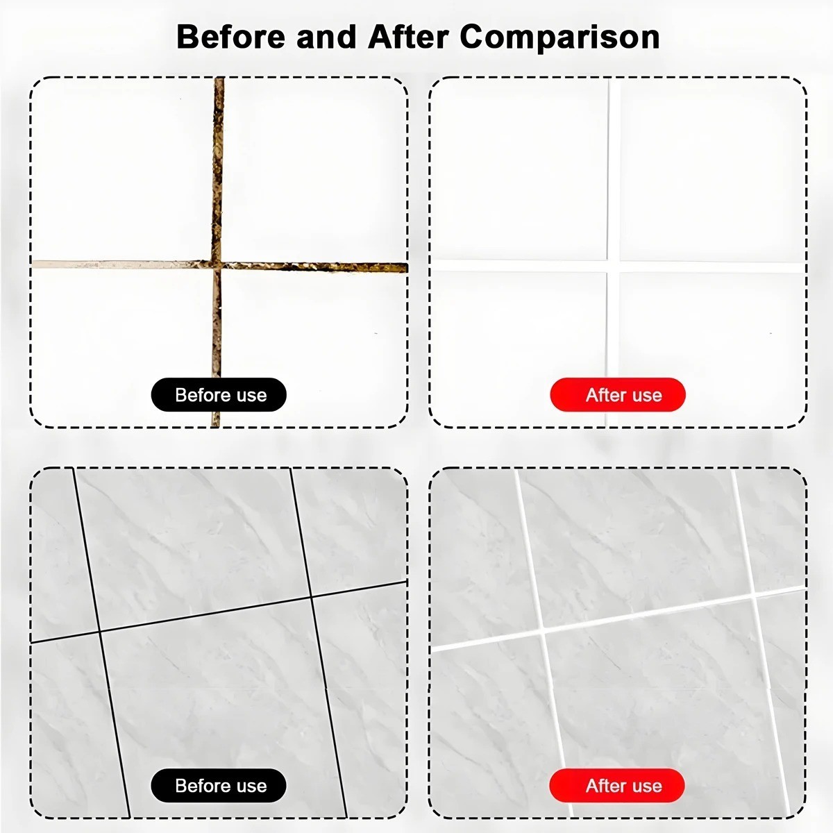 Grout Pen Waterproof Tile Gap Repair Paint Marker Mouldproof Filling Agents