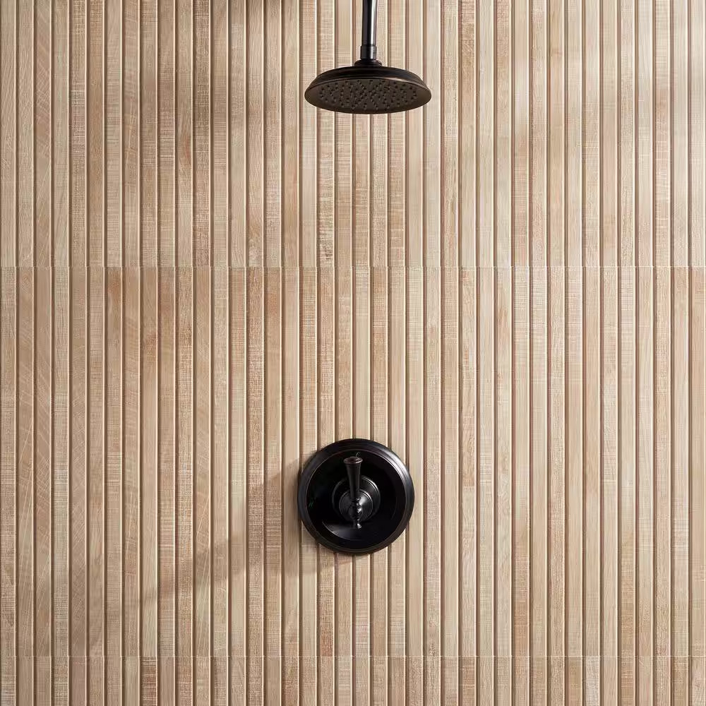 Montgomery Ribbon Maple 24 In. X 48 In. Matte Porcelain Floor and Wall Tile (15.