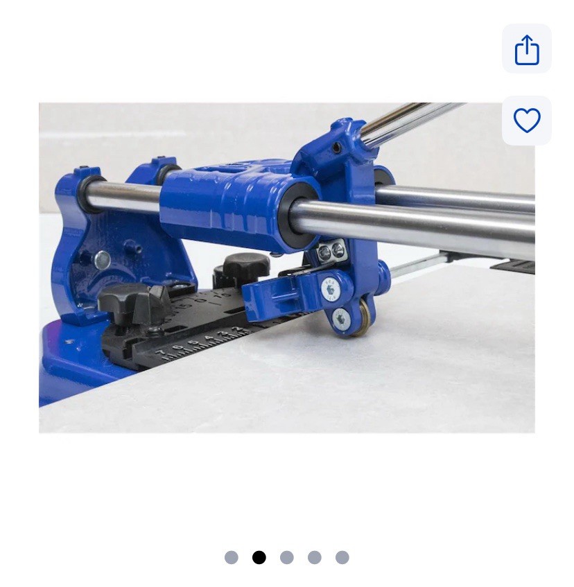 Marshalltown MTC24-DS Tile Cutter 610mm 24 Inch