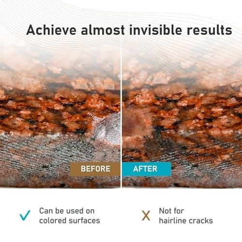 Countertop Repair Kit Clear Chip Fix for Granite Marble Quartz Tile Crack Filler