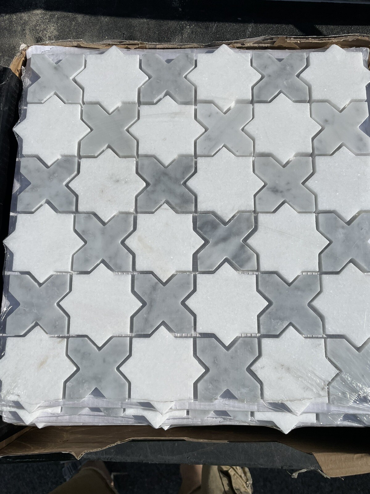 New 1 Box (10 Pcs) MSI Vera Anne Pattern 11”x11” , 10 Mm Thick