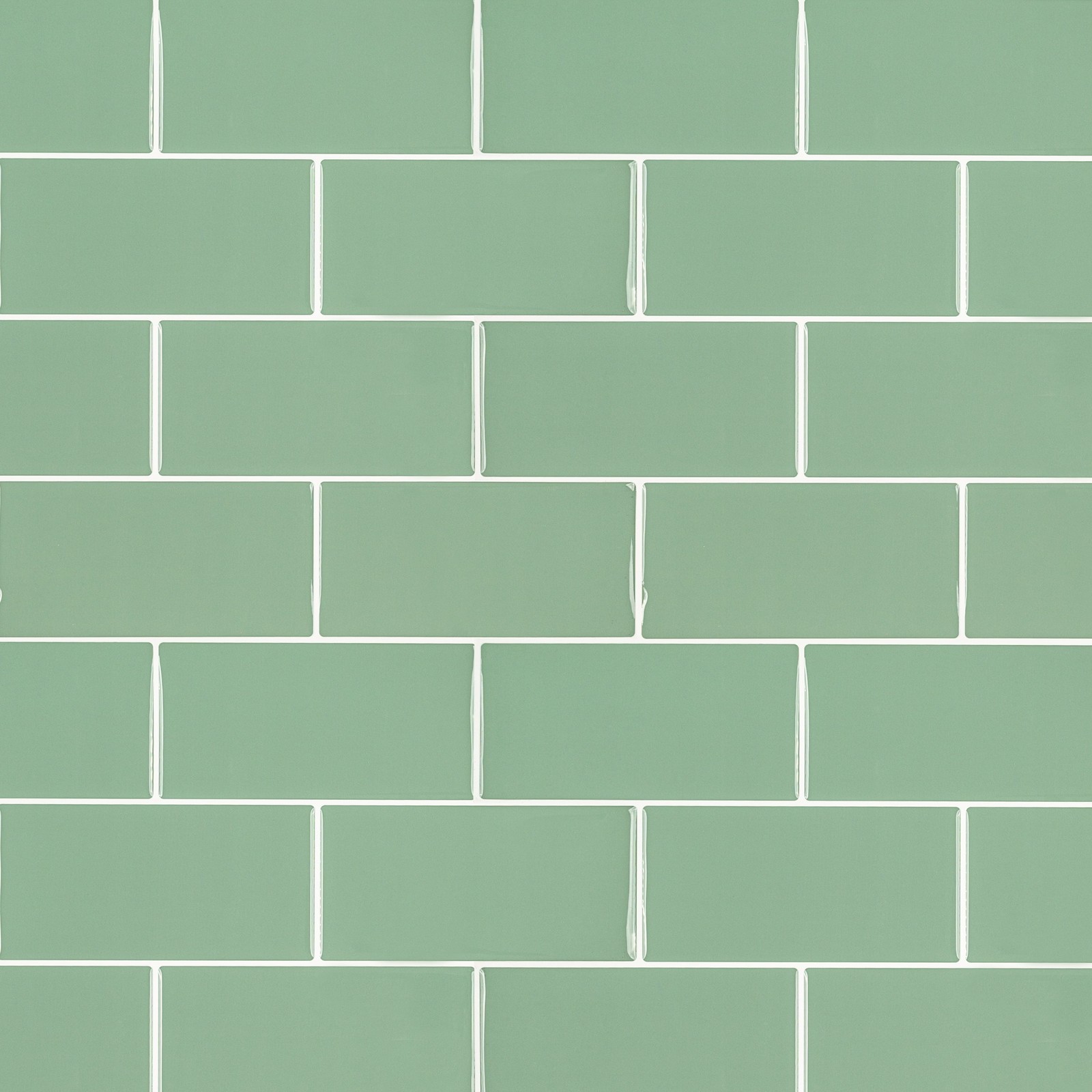 Mainstays Green Subway Peel & Stick Mosaic Wall Tile (2.76 Sqft / pack)