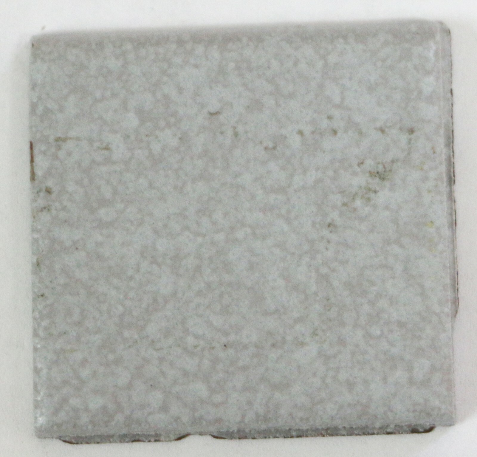 Gray Taped Textured 1 7/8″ x 1 7/8″ Tile Trim Wall Remodel Ceramic C#I64 1 Pc
