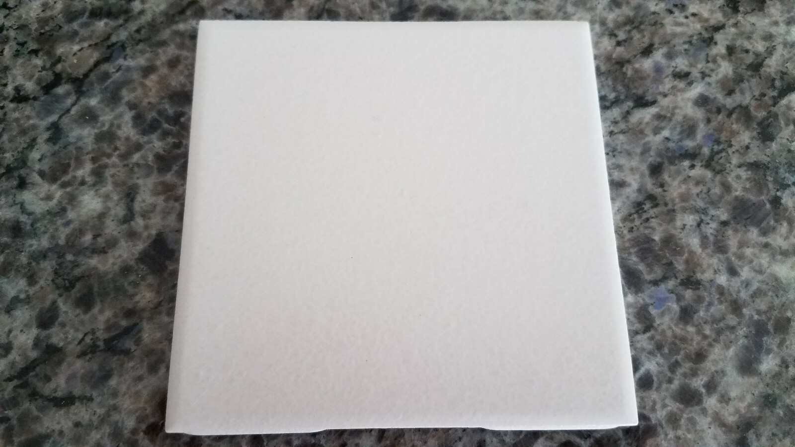 White Crystal Tone 4×4 in. (4 1/4 x 4 1/4) Flat Bath Tile Kitchen Shower #004