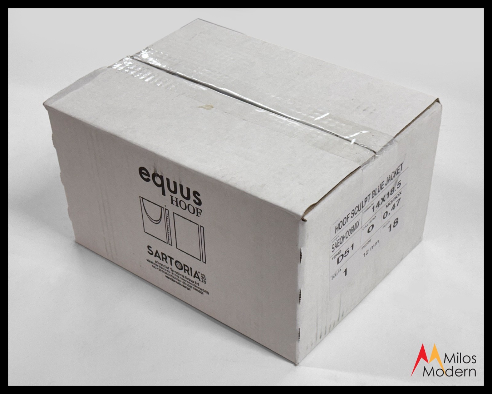 Sartoria Tile Equus 5×7 Made in Italy Blue Jacket 18 Per Box 38 Boxes Available