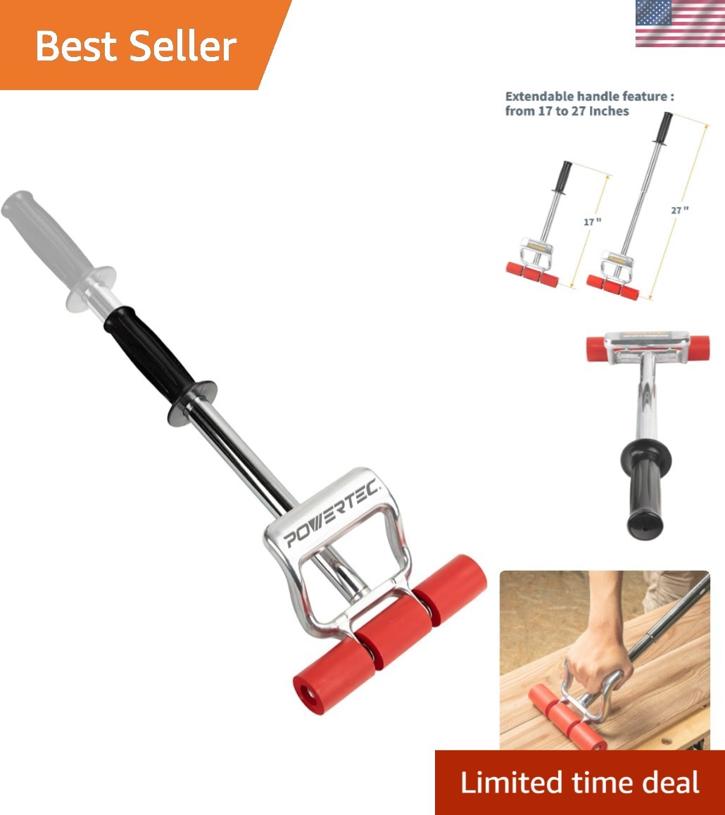 Extendable 27-Inch Floor & Wall Roller with 7.5″ Non-Markin Roller – DIY Tool