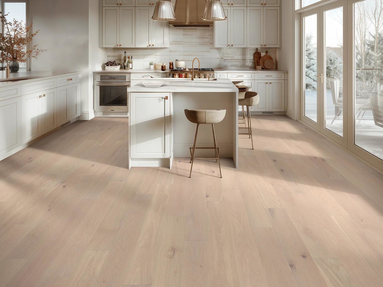 Shaw SW772 Repel 7″W Wire Brushed Engineered White Oak Hardwood – Legacy