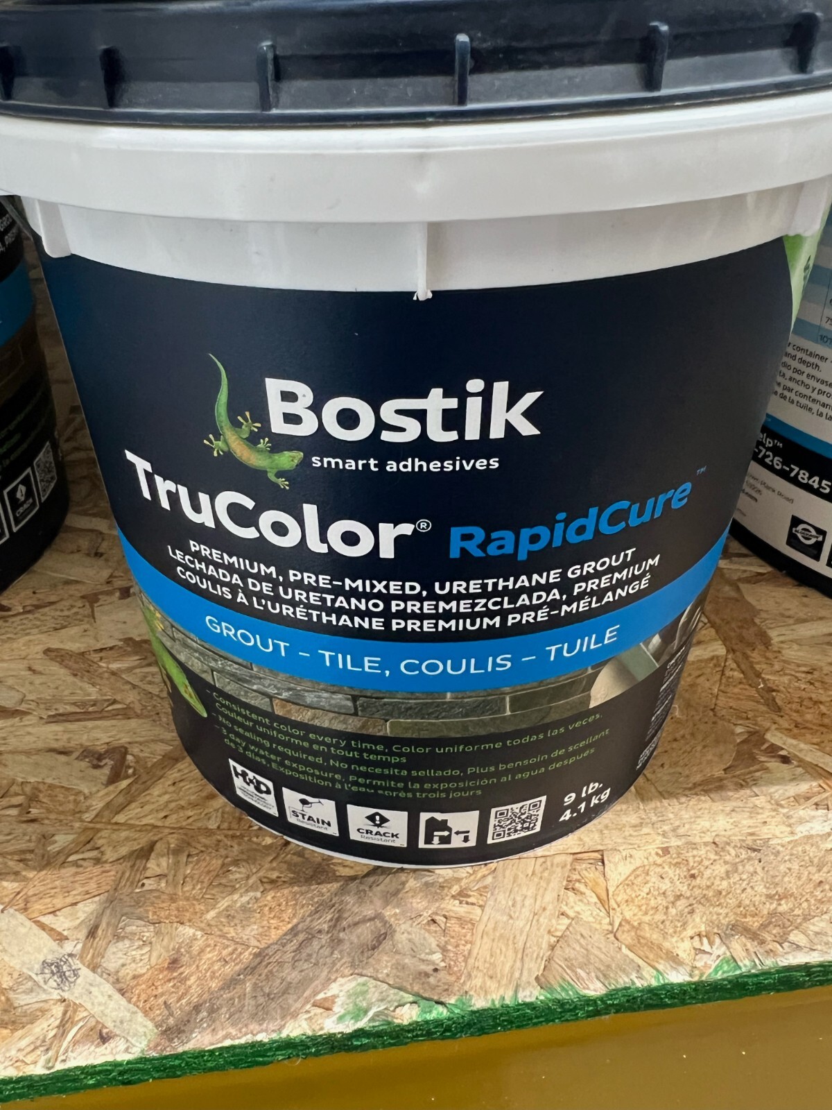 Bostik TruColor Rapid Cure Premixed Urethane Grout 9 Lb by Bostik,