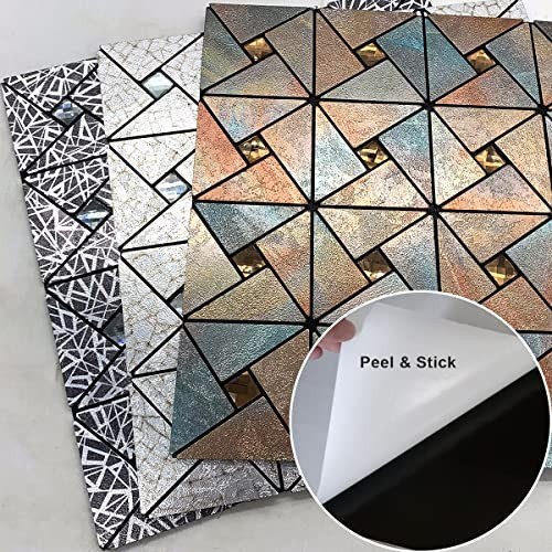 10-Sheet Peel and Stick Backsplash Tile – Self-Adhesive Metal Mosaic for Kitchen