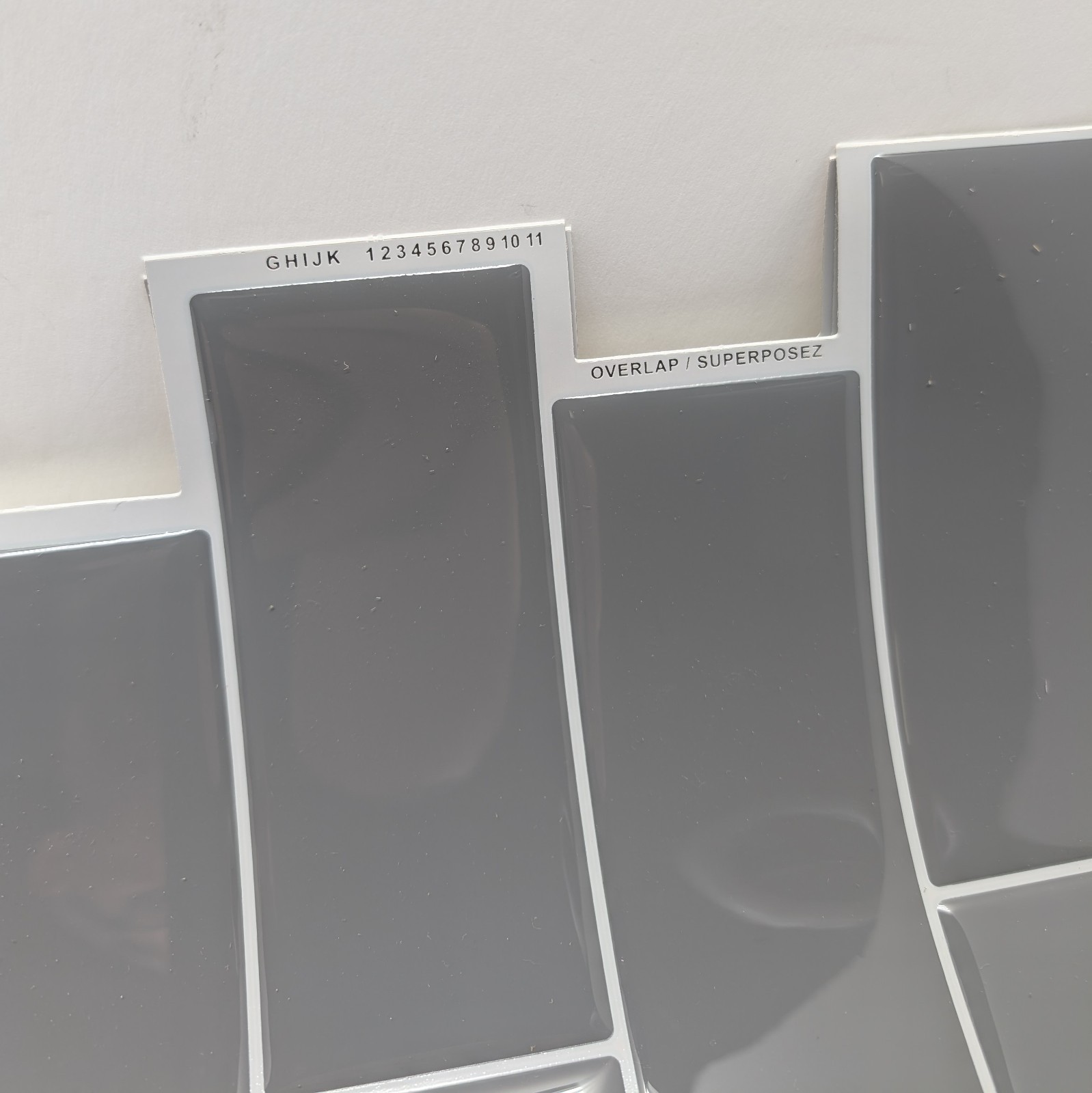 Smart Tiles Vinyl Adhesive Wall Tile 1 Pack of 4 Metro Grigio SM1064-4 (Gray)