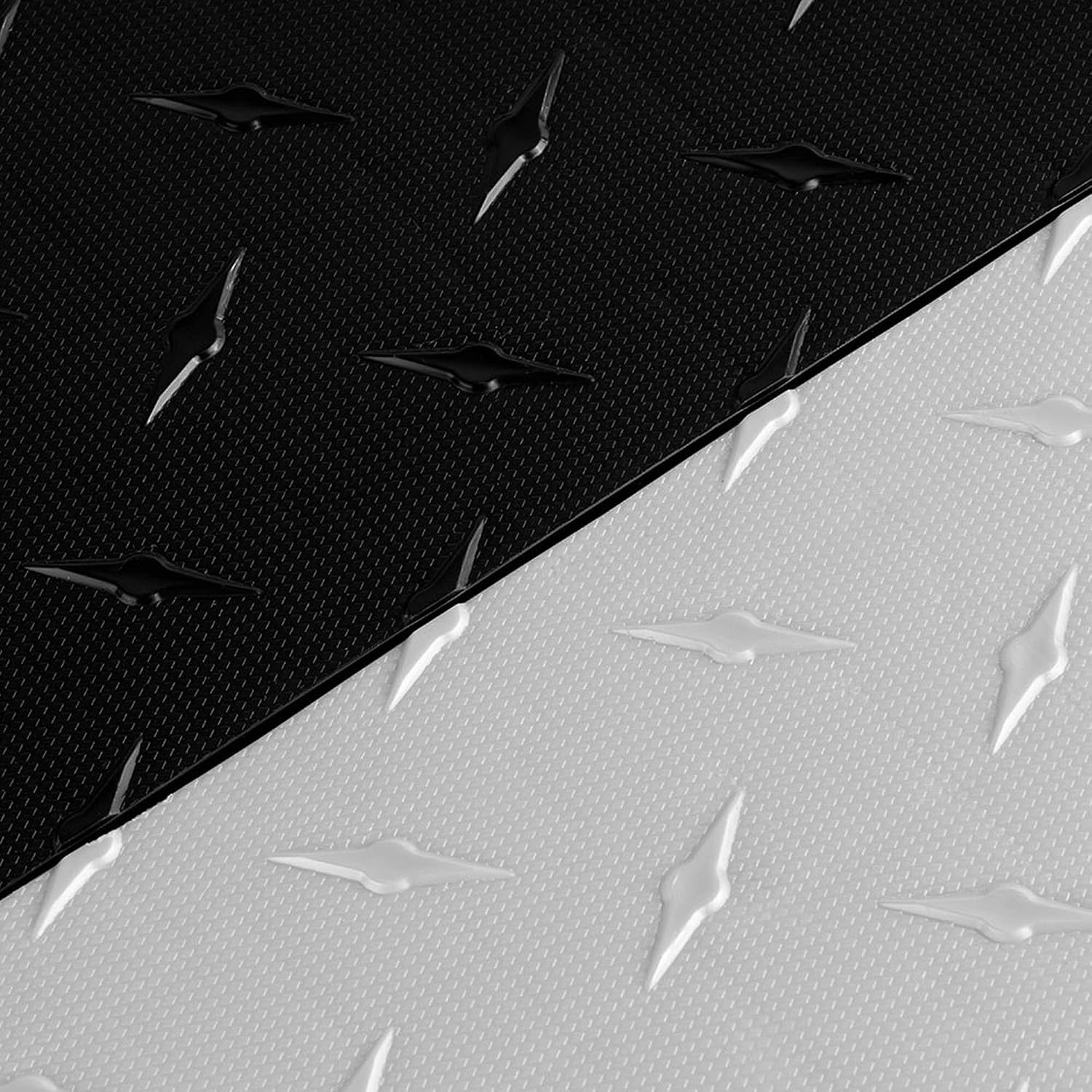 Pegged Edge for Garage Floor Tile 12 x 2.75 x 0.5 in Black 10-Piece Set