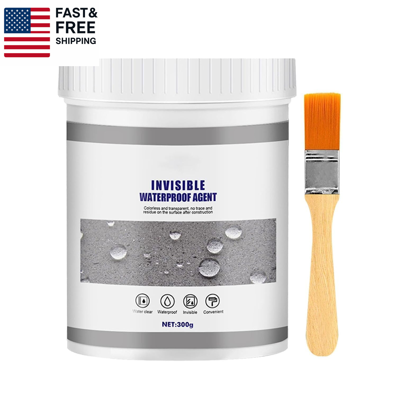 Upgrade Invisible Waterproof Agent, 2026 New 300G Super Strong Invisile Waterpro