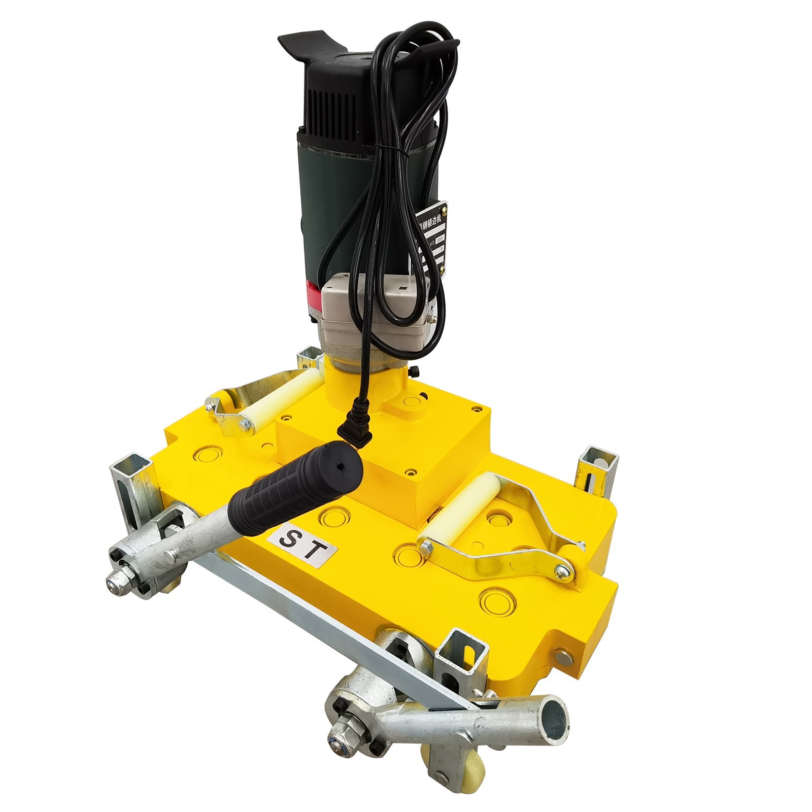 Portable Color Steel Tile/Color Tile Aluminum Edge Locking Machine for 470/475
