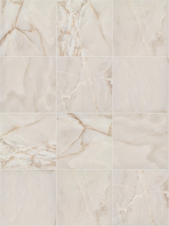 Shaw 336TS Gemstone – 24″ x 24″ Square Tile – Polished Marble – Off White