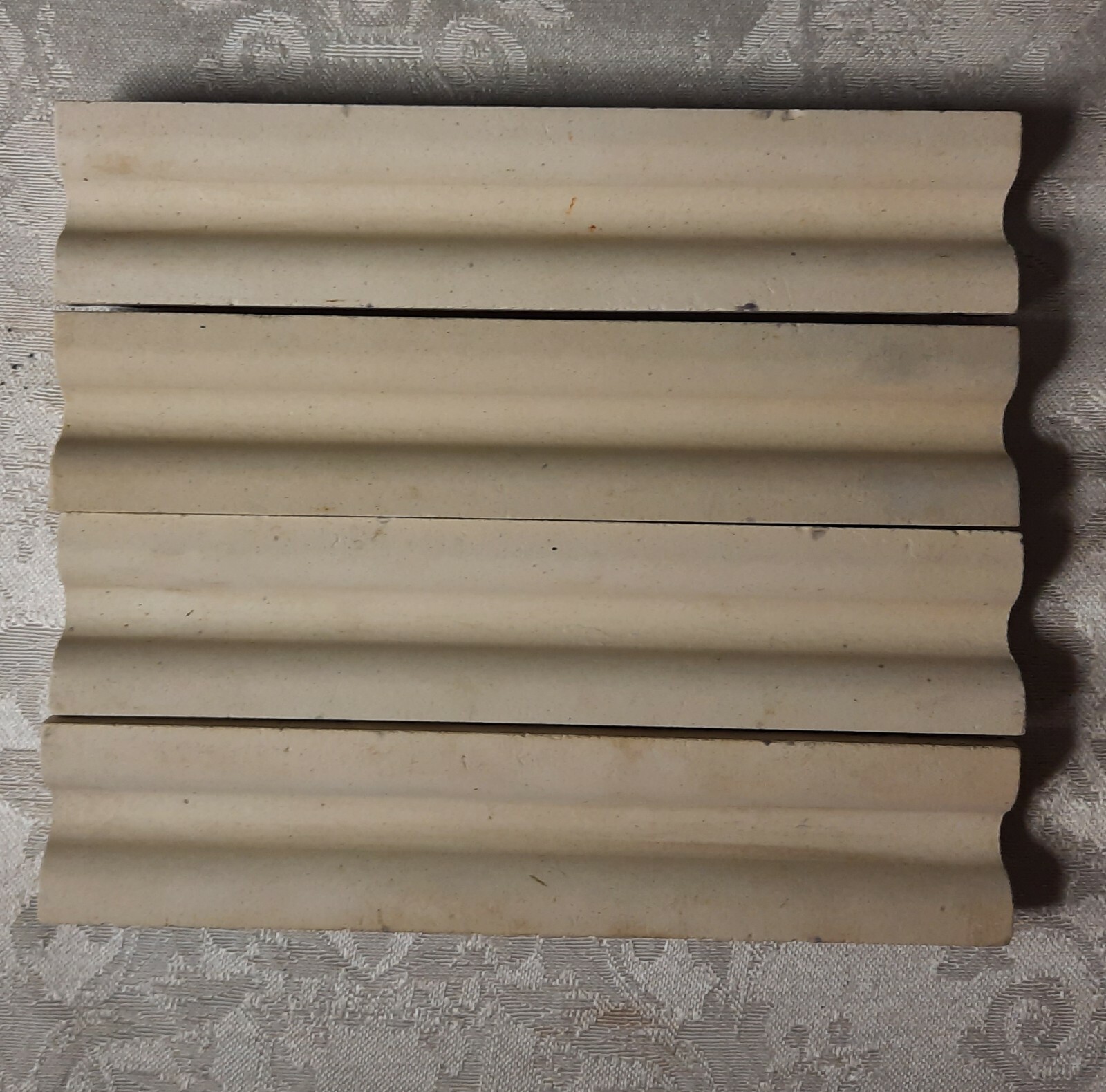 Pratt & Larson Tiles 4 Tiles Arts & Crafts Purple Border NOS