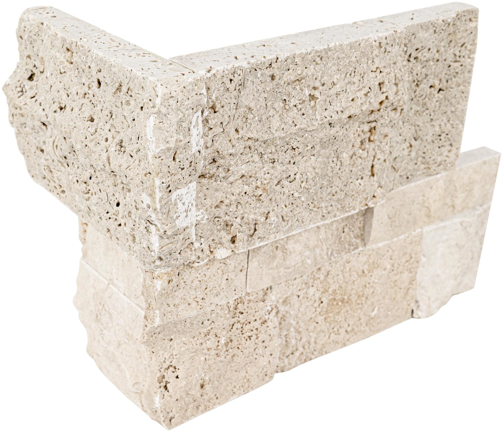 Ackland AKPLPT9X18FCR-CA 9 in. x 18 in. Splitface Travertine – Argento Way