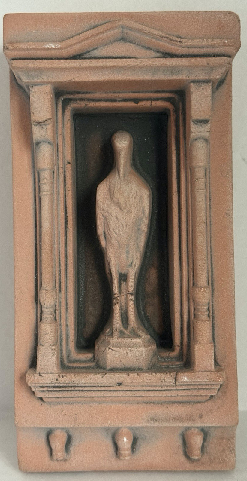 A PAIR OF David Ellison Pottery Tile Egret Bird DAVID ELLISON TILE 7 1/8″ Tall