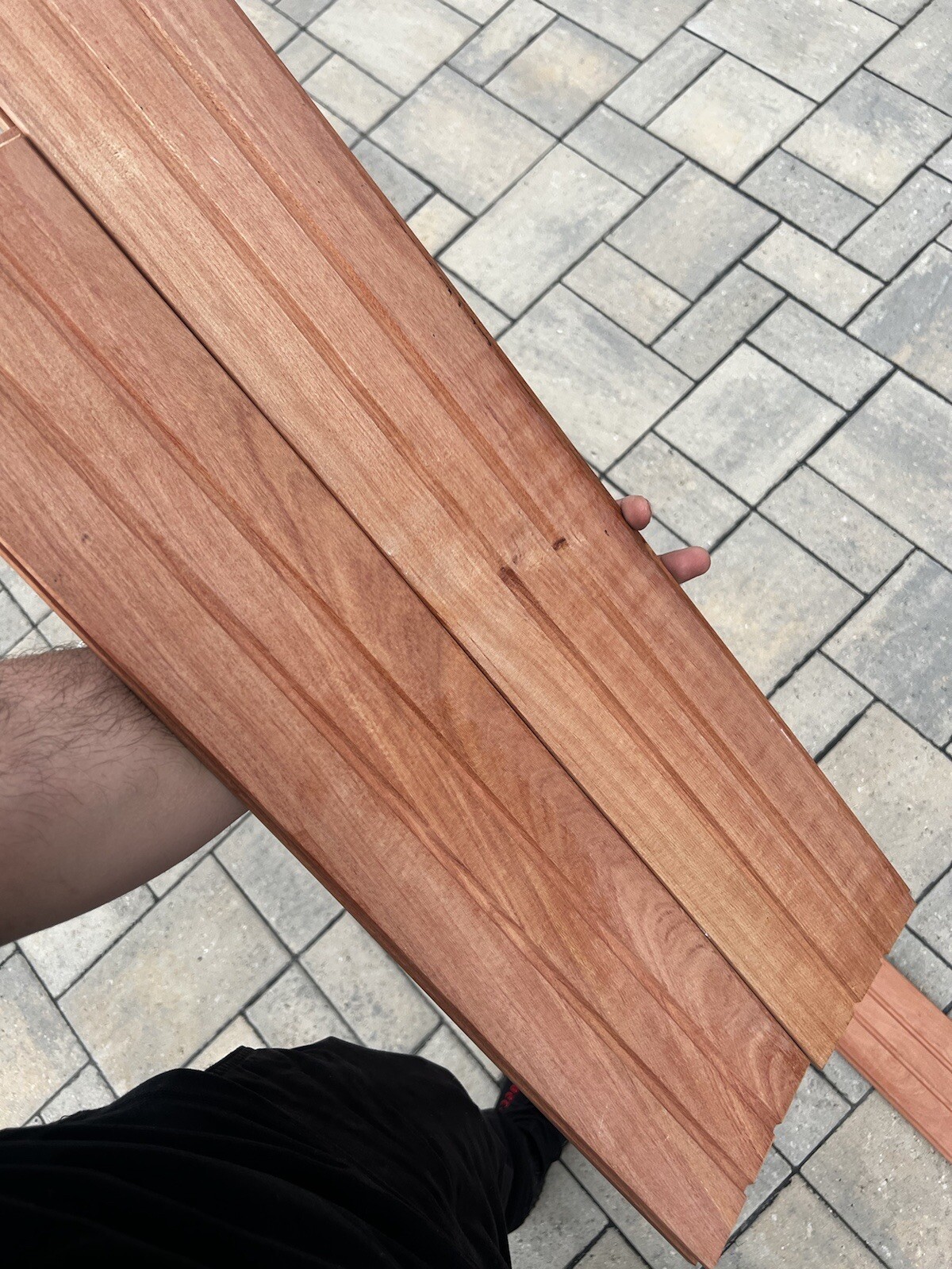 Solid hardwood flooring