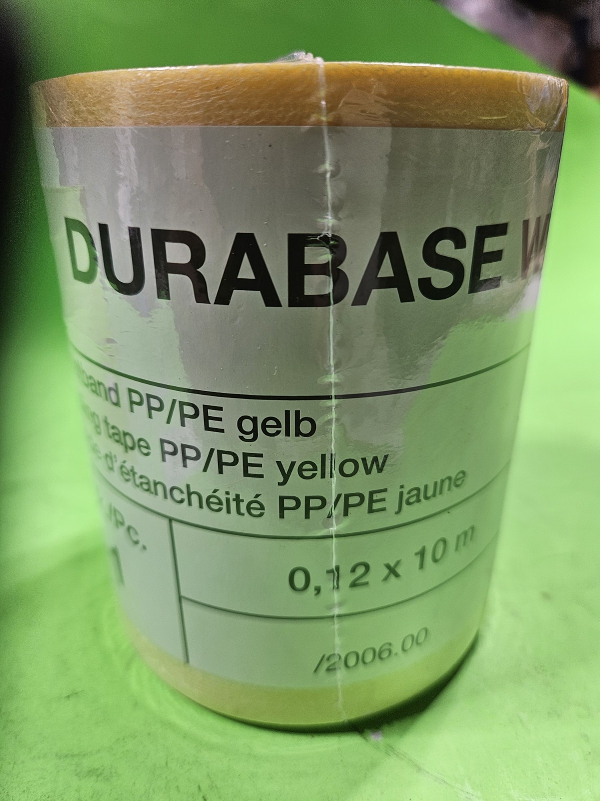 DURAL Durabase WP 5″ x 32′ Waterproofing Backer Board Seam Tape WP 120-10
