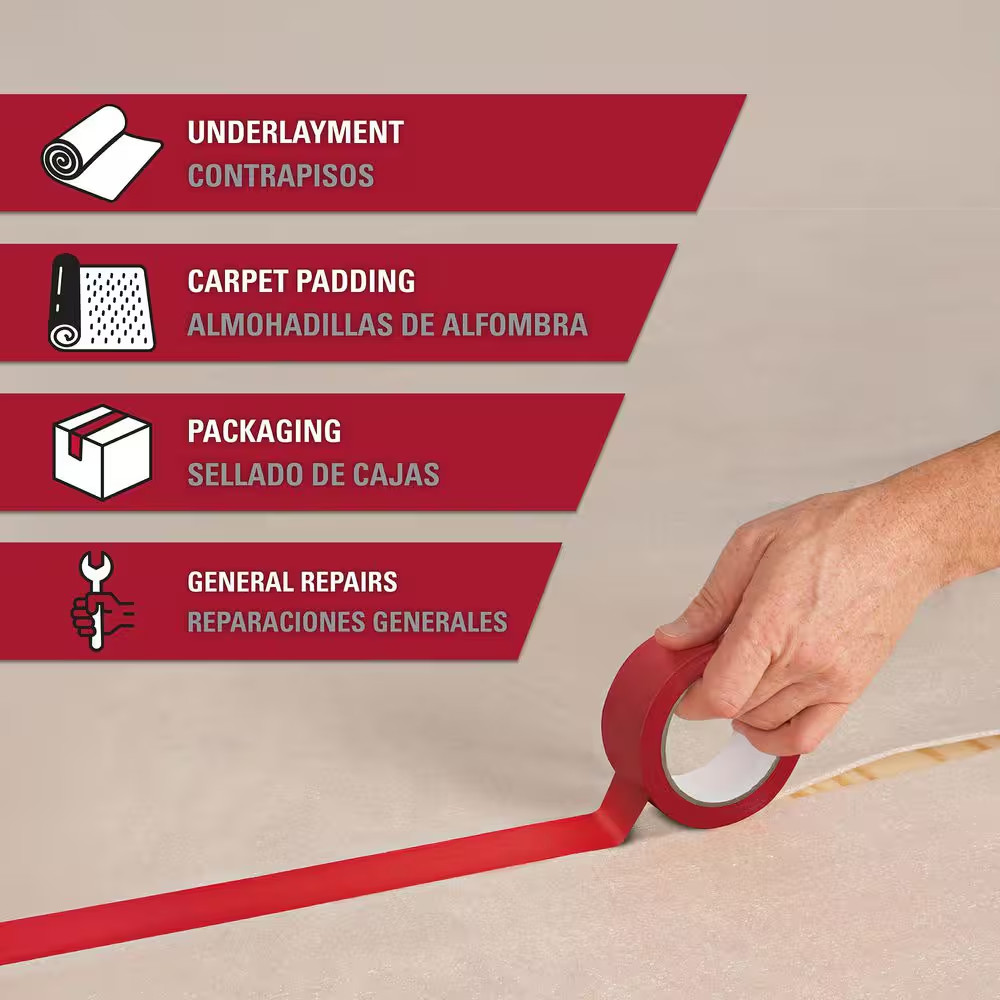 Seam Guard 1-7/8 In. X 100 Ft. X 0.005 In. Underlayment Tape Roll