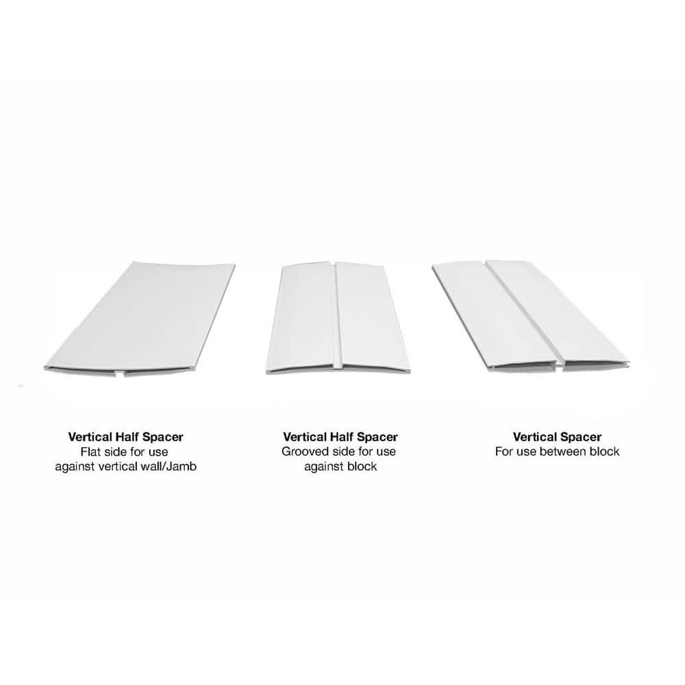 ProVantage Installation Kit 8″x8″x4″ Thick Silicone System Glass 20 Block Kit