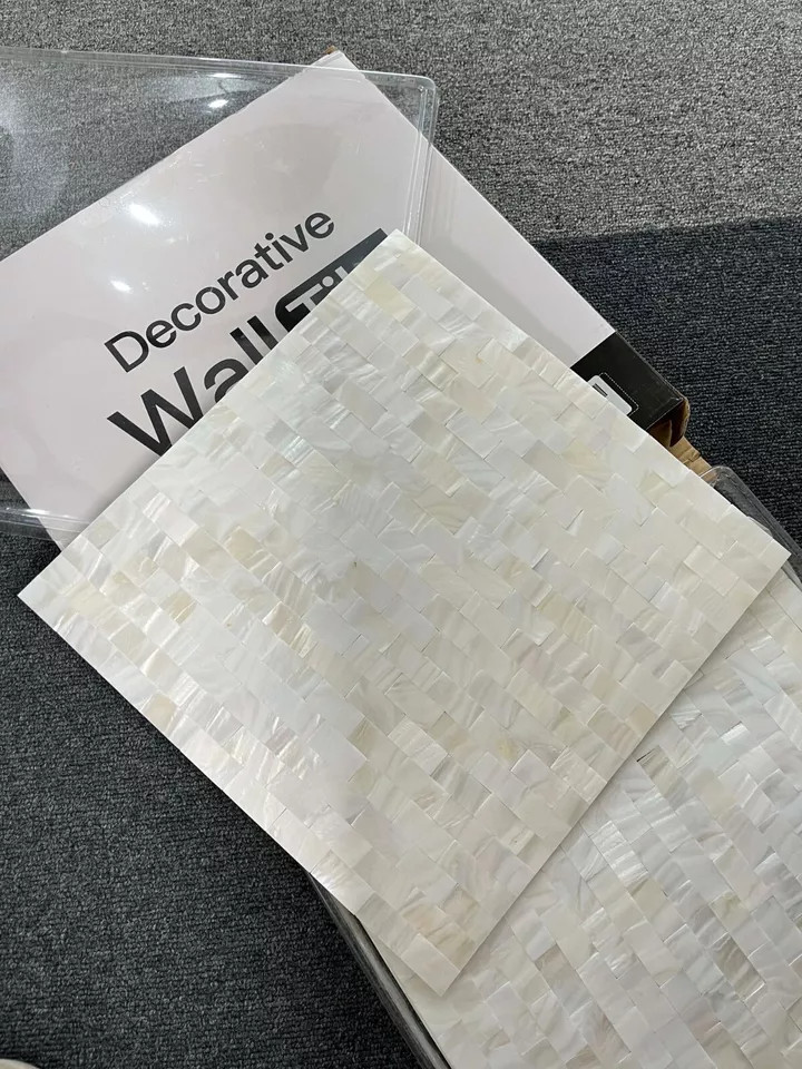 Mother of Pearl Shell Mosaic Tile for Kitchen Backsplash/Bathroom Tile, 6sheets
