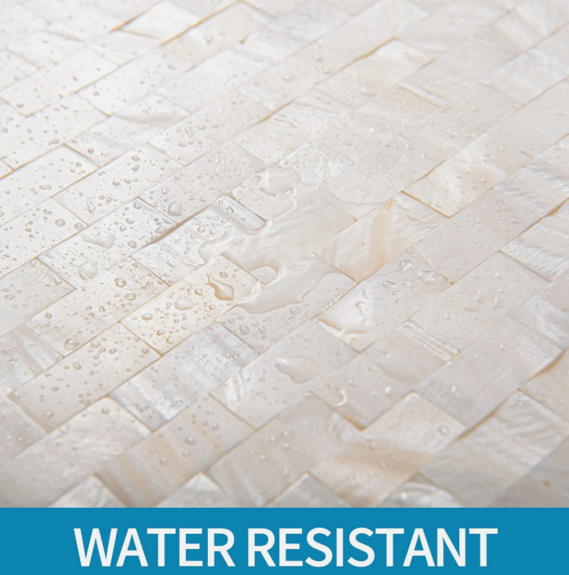 Art3d 12″x12″ Mother of Pearl Shell Mosaic Tile Backsplash Kitchen Bathroom
