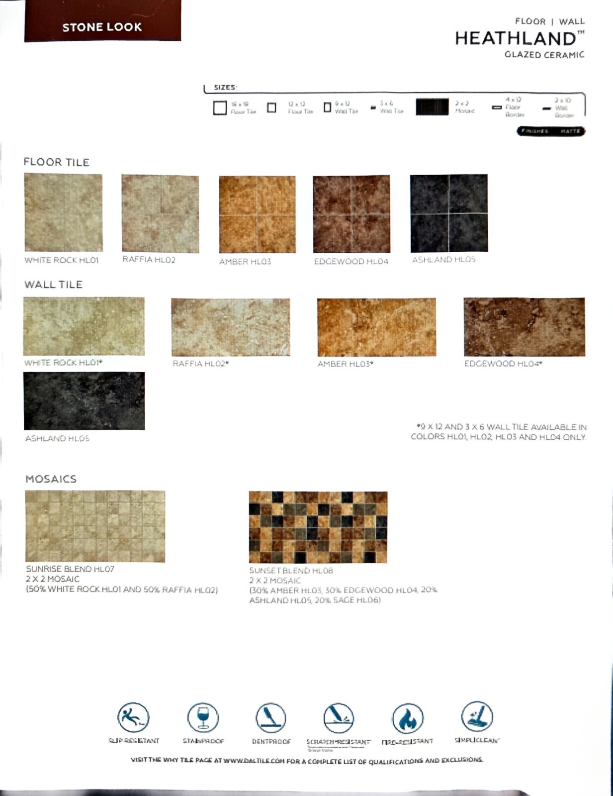 3 X 6 Subway Tile Stone Look Walls, Floors, Shower, Raffia, Rustic 12.5sf