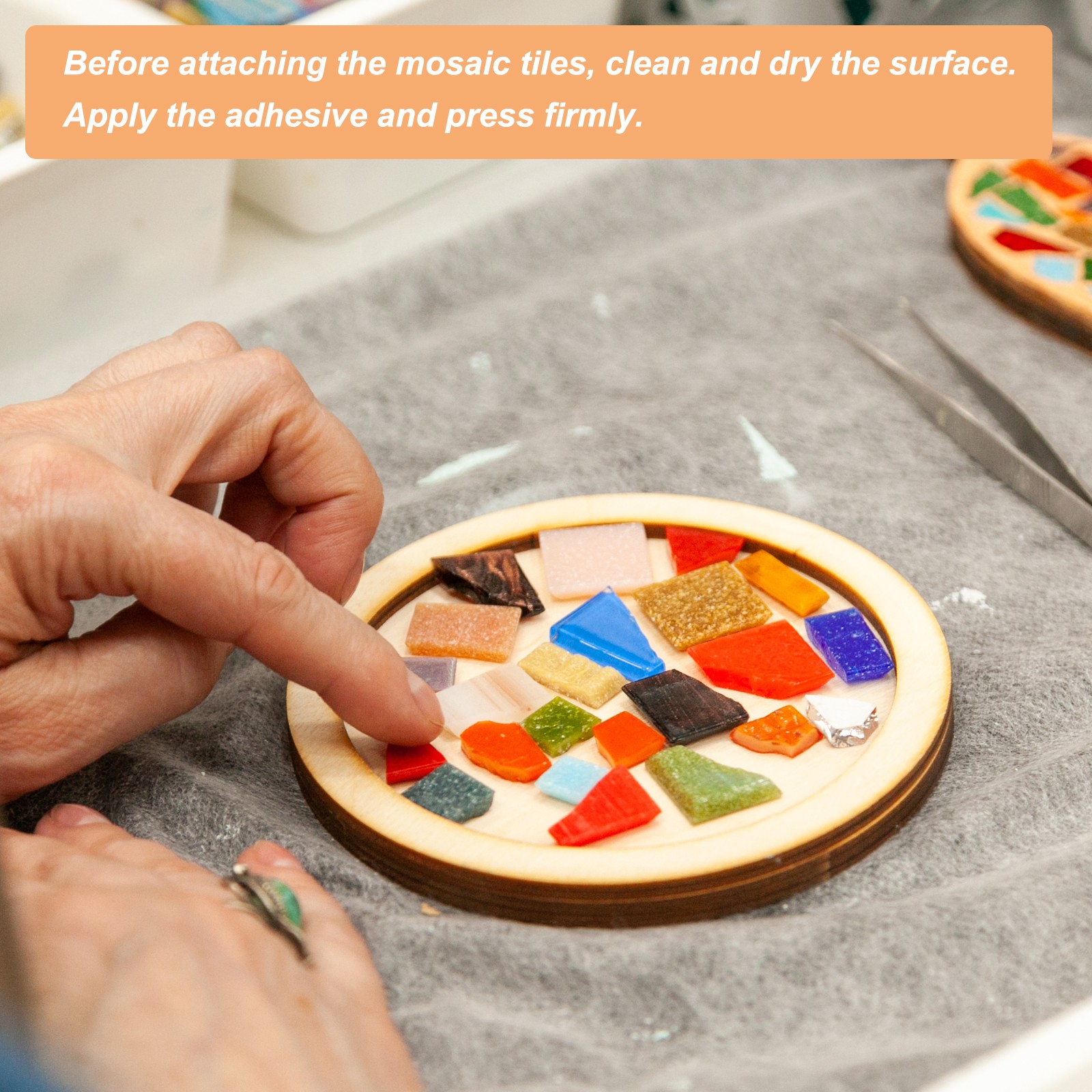 Irregular Glass Mosaic Tiles, 100g/0.2LB Stained Glass Sheets, Purple Series
